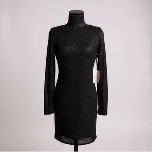 NWT Blashe Black Size M Sequin Beaded Beautiful Party Dress